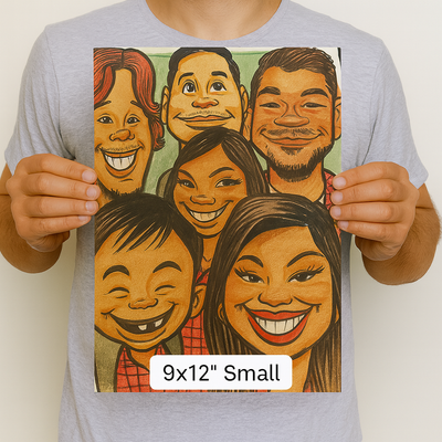 The Funny Pencil – Custom Caricatures for Everyone (Copy)