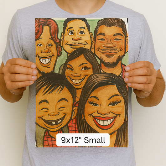 The Funny Pencil – Custom Caricatures for Everyone (Copy)