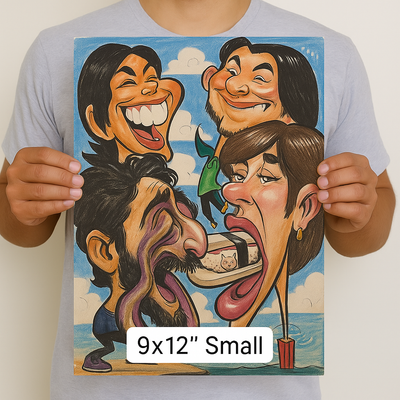 The Funny Pencil – Custom Caricatures for Everyone (Copy)