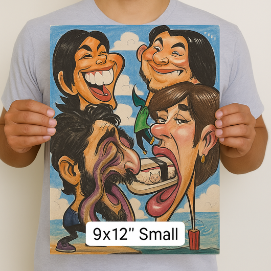 The Funny Pencil – Custom Caricatures for Everyone (Copy)