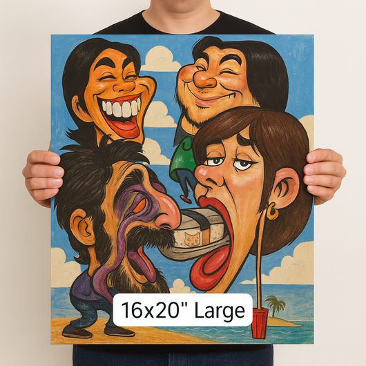 The Funny Pencil – Custom Caricatures for Everyone (Copy)