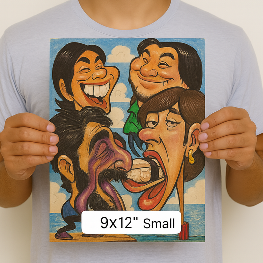 The Funny Pencil – Custom Caricatures for Everyone (Copy)