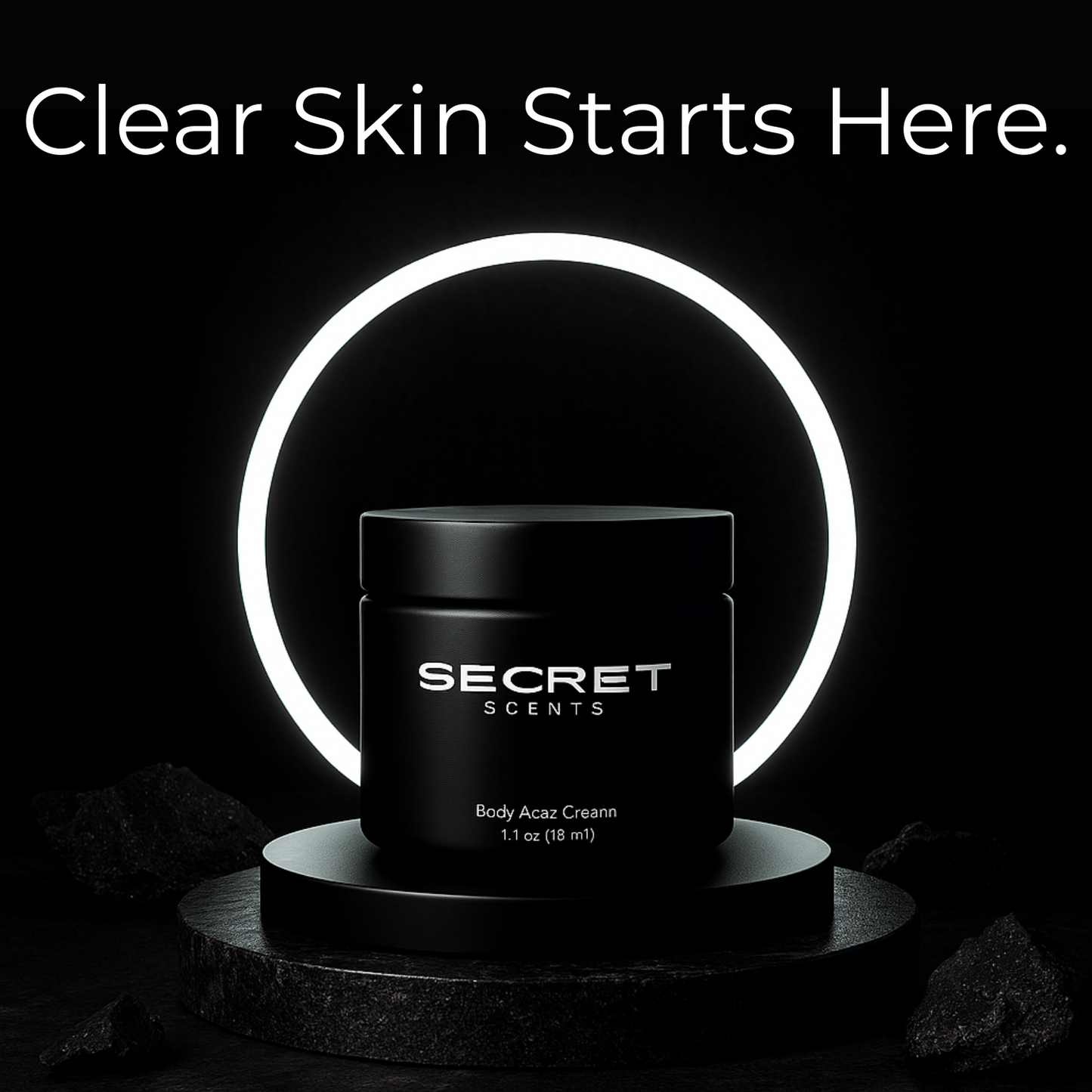 Secret Scents Body Acne Cream