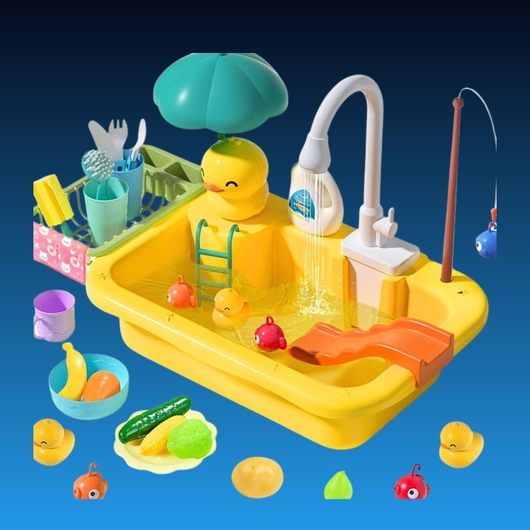 Play Sink with Running Water