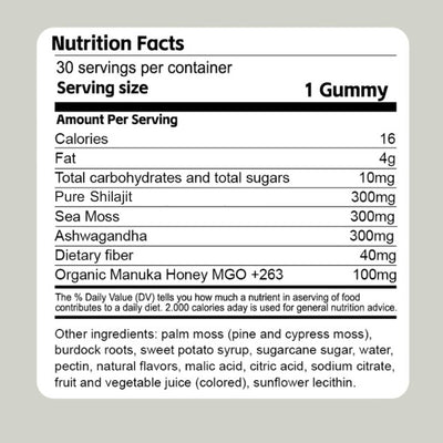 3-in-1 Shilajit Gummies