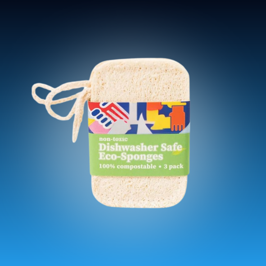 Non-Scratch Organic Luffa Sponges