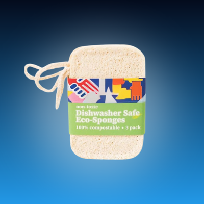 Non-Scratch Organic Luffa Sponges