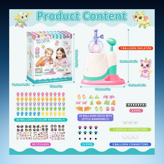 DIY Balloon Squishy Maker Kit for Kids