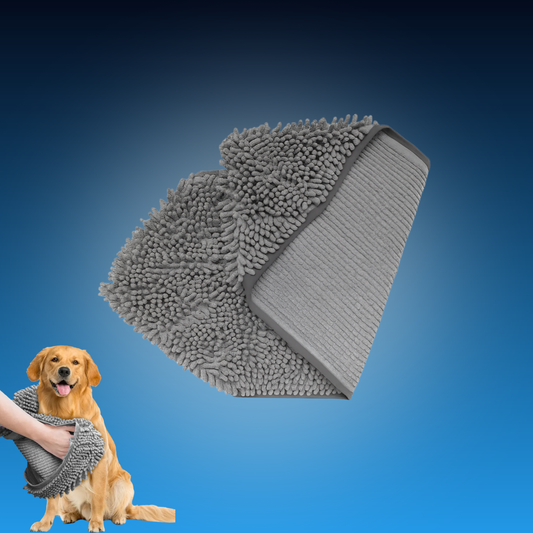 Ultra-Absorbent Microfiber Dog Towel