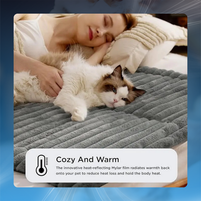 Self Heating Washable Pet Crate Pad