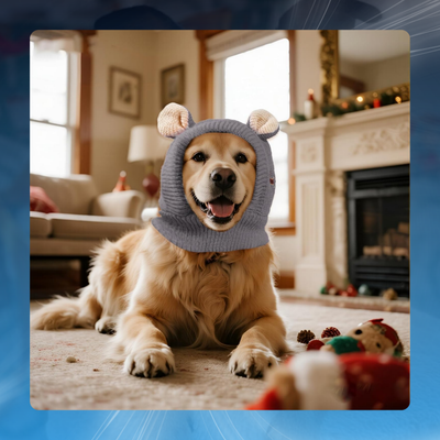 Cozy Winter Dog Earmuffs