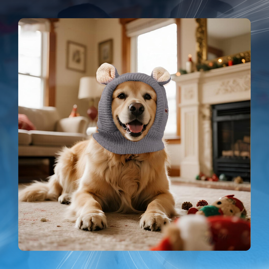 Cozy Winter Dog Earmuffs
