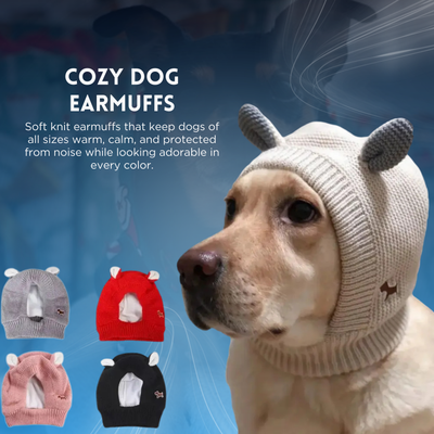 Cozy Winter Dog Earmuffs