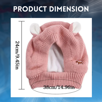 Cozy Winter Dog Earmuffs