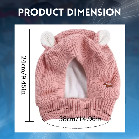 Cozy Winter Dog Earmuffs