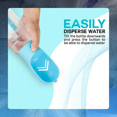 3-in-1 Portable Pet Water Bottle