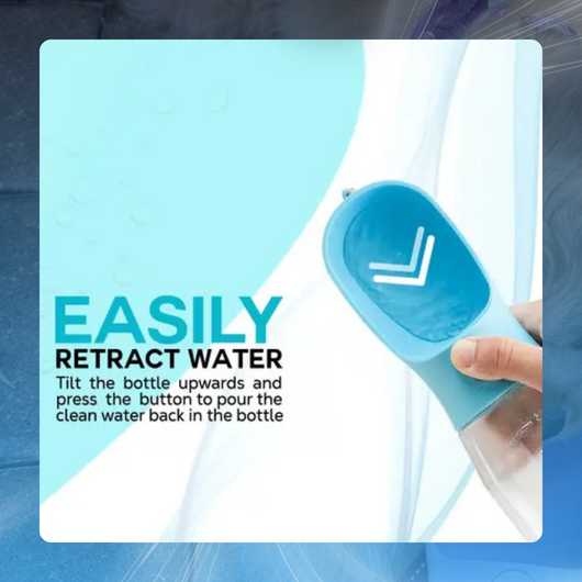 3-in-1 Portable Pet Water Bottle