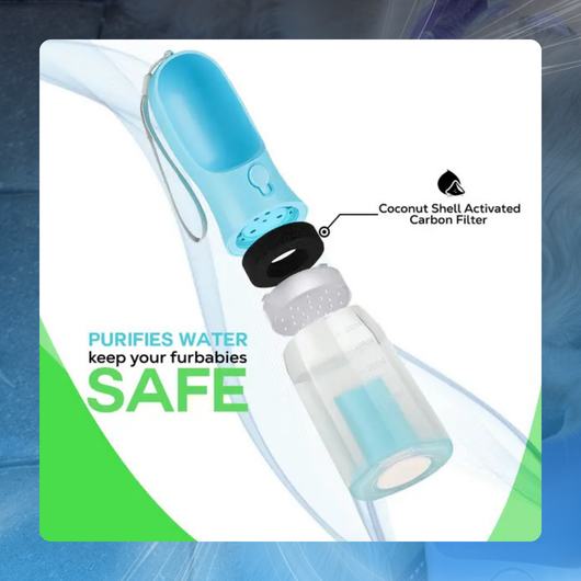 3-in-1 Portable Pet Water Bottle