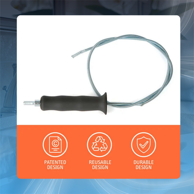 Drain Snake Clog Remover for Tubs and Sinks