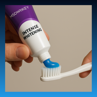 Apply the Toothpaste