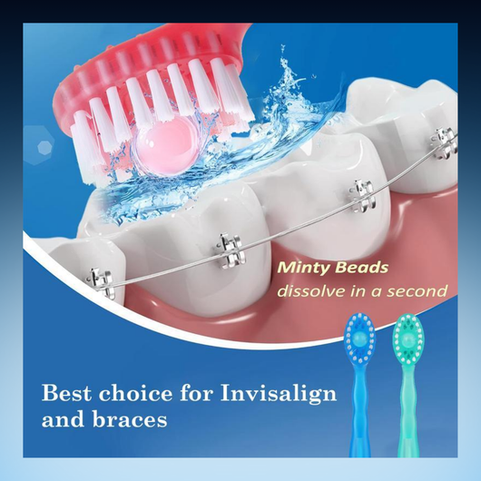 5-in-1 Disposable Travel Toothbrush Set
