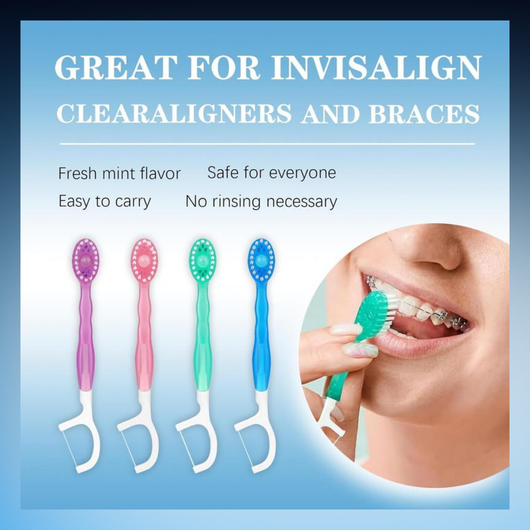 5-in-1 Disposable Travel Toothbrush Set