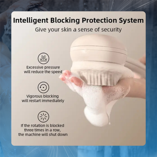 Waterproof Electric Body Exfoliating Brush