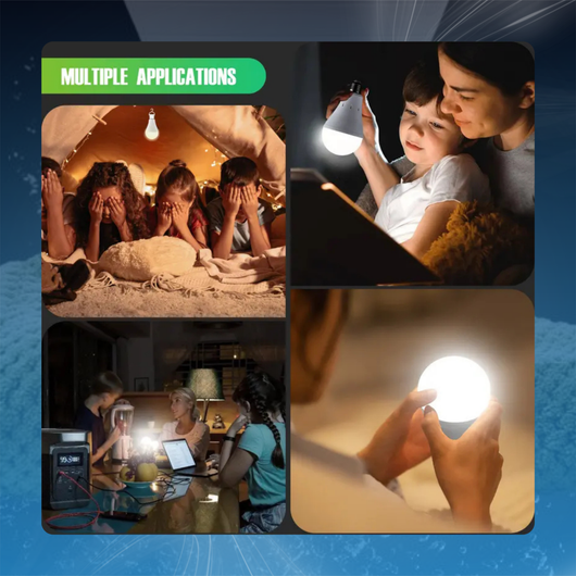 Rechargeable Emergency LED Bulb