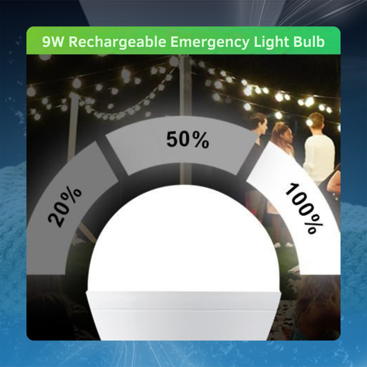 Rechargeable Emergency LED Bulb