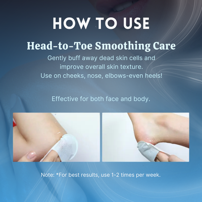 Body Exfoliating Pads for Bumpy and Flaky Skin