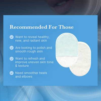 Body Exfoliating Pads for Bumpy and Flaky Skin