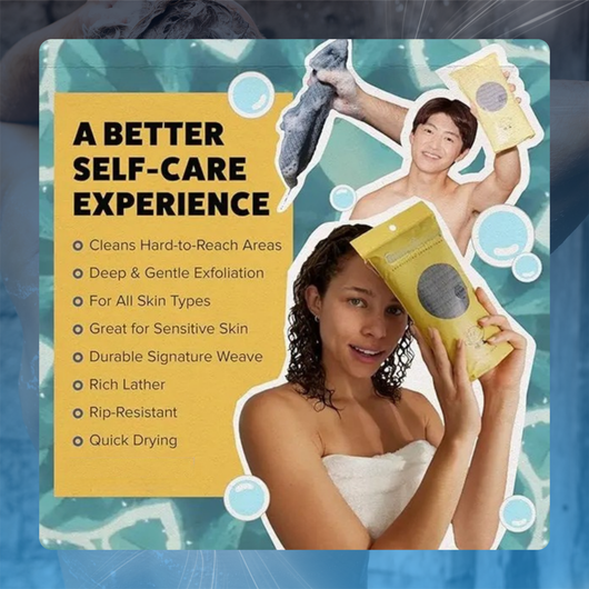 Exfoliating Shower Bath Towel