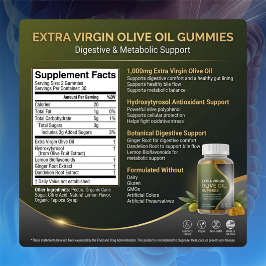 Extra Virgin Olive Oil Gummies