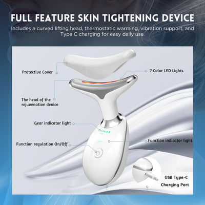 LED Face and Neck Tightening Massager