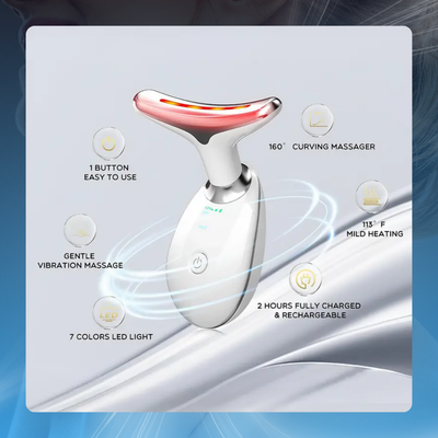 LED Face and Neck Tightening Massager