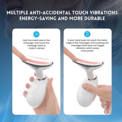 LED Face and Neck Tightening Massager