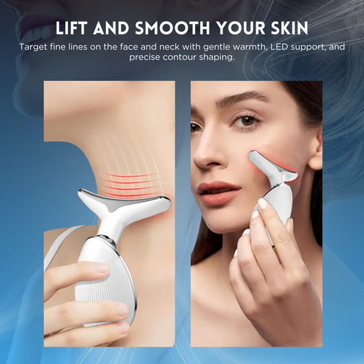 LED Face and Neck Tightening Massager