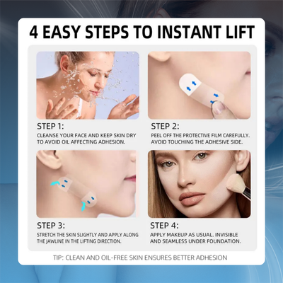 Invisible Face Lift Tape Strips