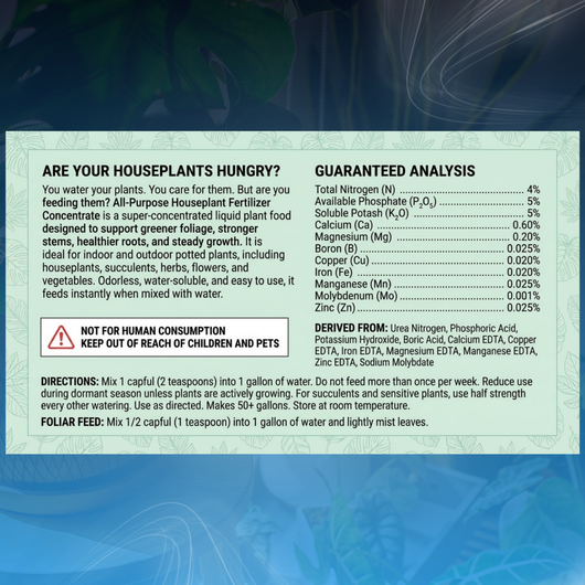 All-Purpose Houseplant Fertilizer Concentrate
