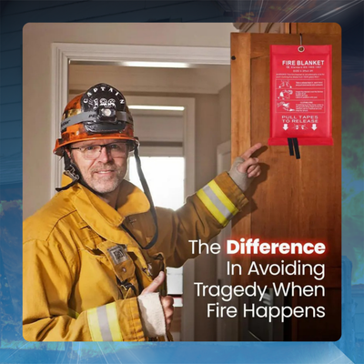 Fiberglass Emergency Fire Blanket