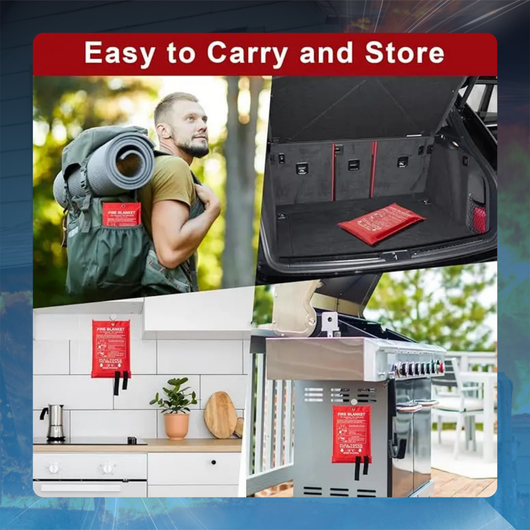 Fiberglass Emergency Fire Blanket