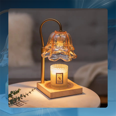 Flower Candle Warmer Lamp