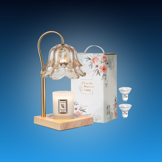 Flower Candle Warmer Lamp