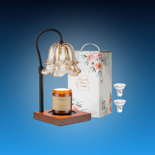 Flower Candle Warmer Lamp