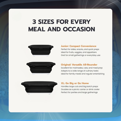 Collapsible Food Prep Tub
