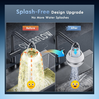 No-Install Faucet Water Filter