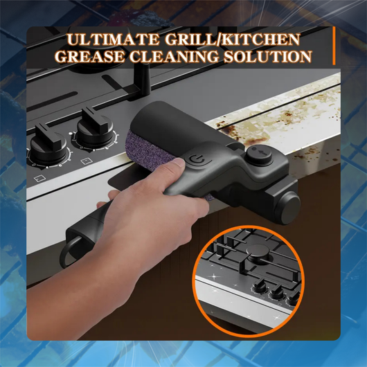 Cordless Electric Grill Brush Cleaner