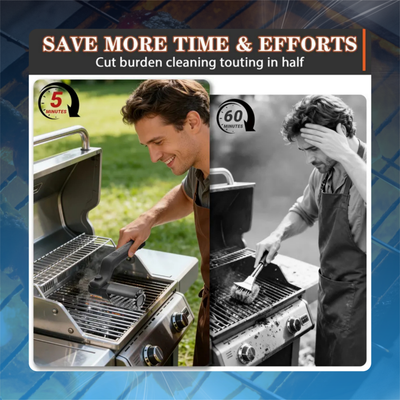Cordless Electric Grill Brush Cleaner