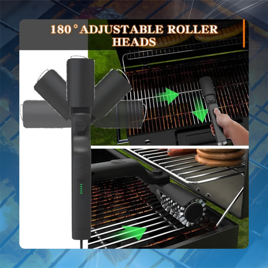 Cordless Electric Grill Brush Cleaner