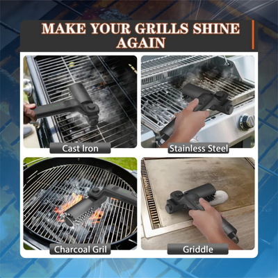 Cordless Electric Grill Brush Cleaner